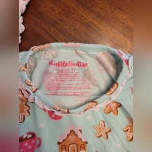 Ruffle Butts Bamboo Pajama Set